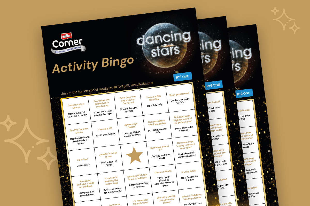 bingo dancing with the stars