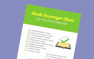Book scavenger hunt lead - Mykidstime