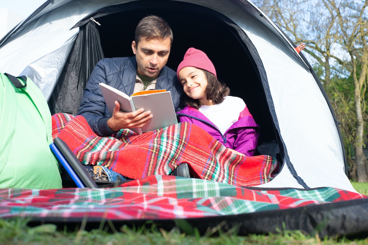 cheat sheet to camping with kids