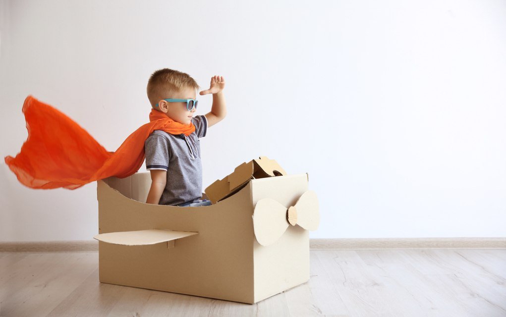 cardboard box crafts for kids