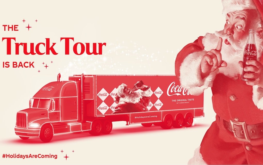 Coca Cola Christmas Truck Tour dates 2019