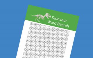 Dinosaur word search lead - Mykidstime