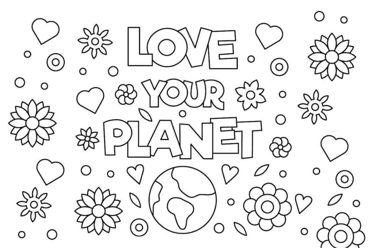 Earth Day Colouring Pages lead - Mykidstime