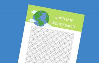 Earth day word search