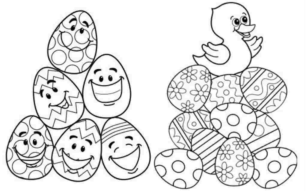 Easter Colouring Pages - Mykidstime