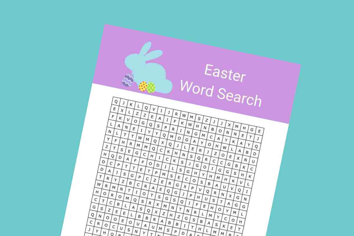 Easter word search lead - Mykidstime