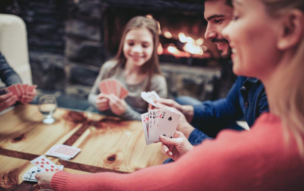 family playing card games for kids