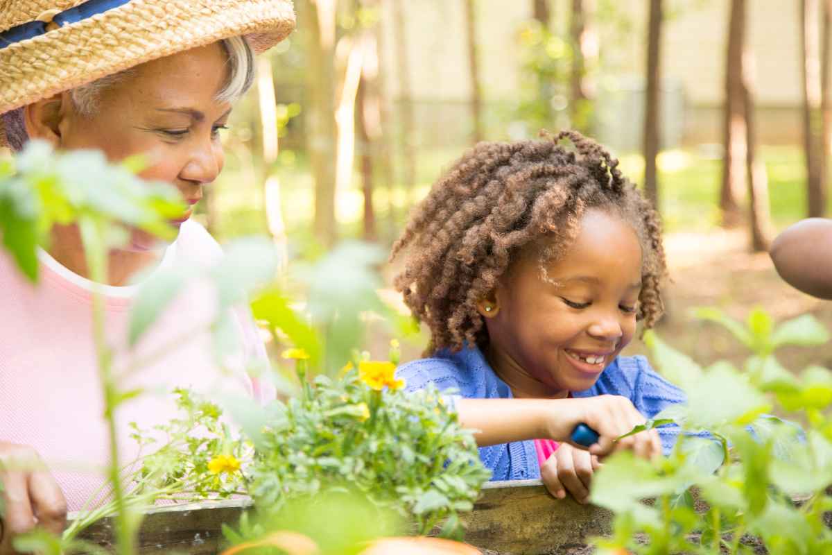 Gardening fun for kids