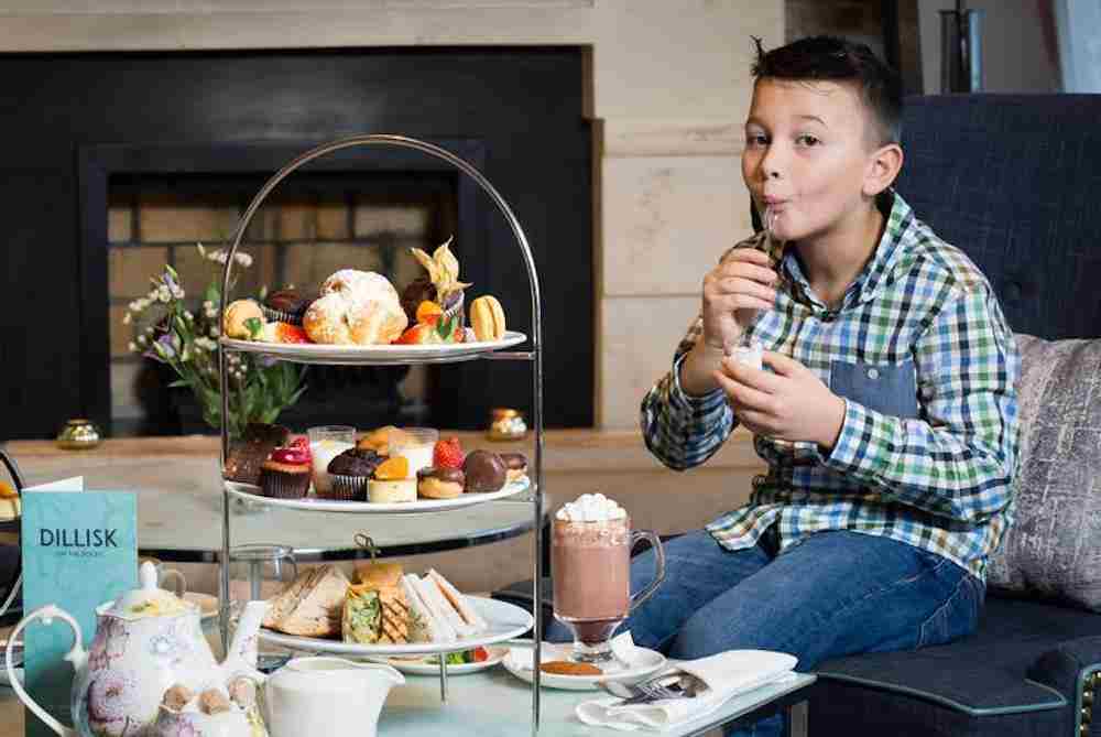 Kids afternoon tea in Ireland