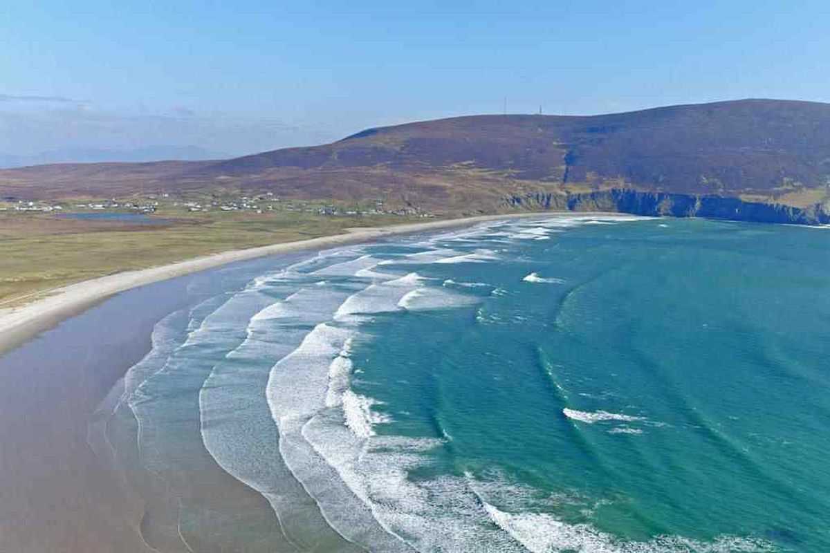 keel beach achill island mayo