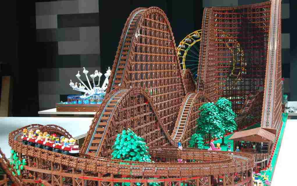 lego roller coaster