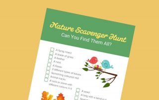 Nature scavenger hunt lead - Mykidstime