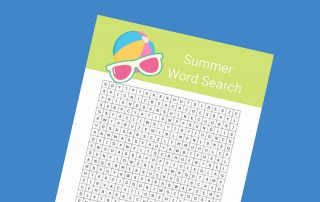 Summer word search lead - Mykidstime