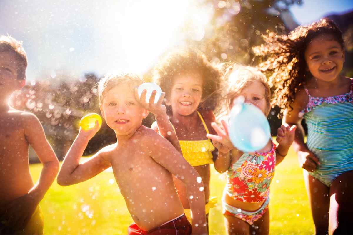 water balloon fight for water games